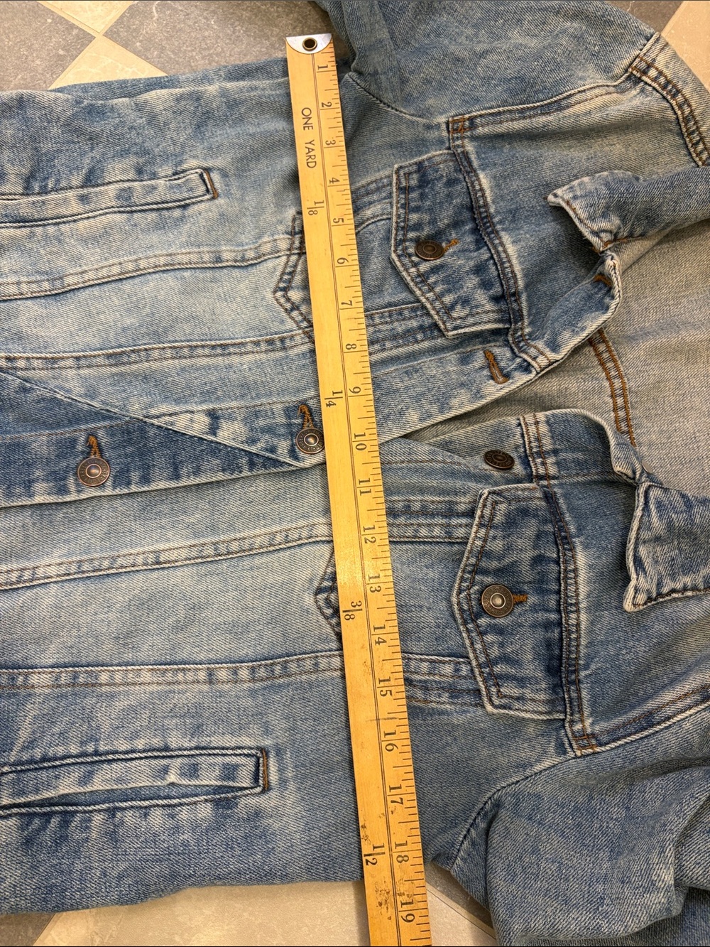 Free People Rumors Denim Jacket size M - Picture 7 of 9